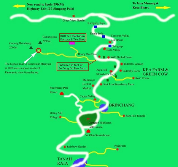 Sungai Palas Map