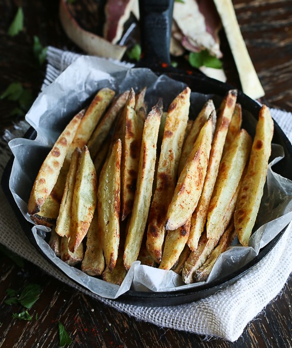 Japanese Baked Sweet Potato Fries