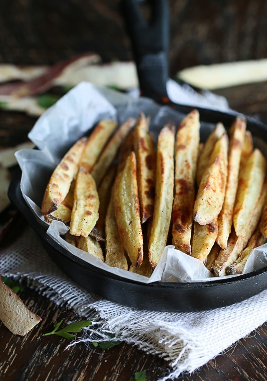 Japanese Baked Sweet Potato Fries