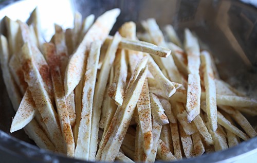 Japanese Baked Sweet Potato Fries