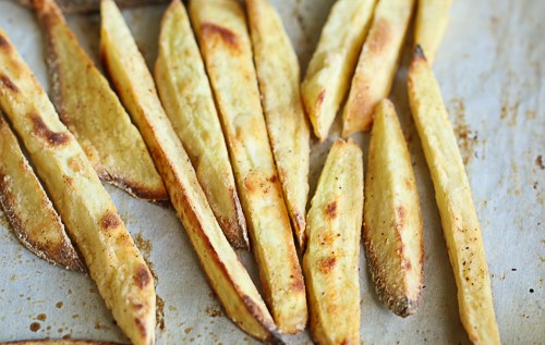 Japanese Baked Sweet Potato Fries