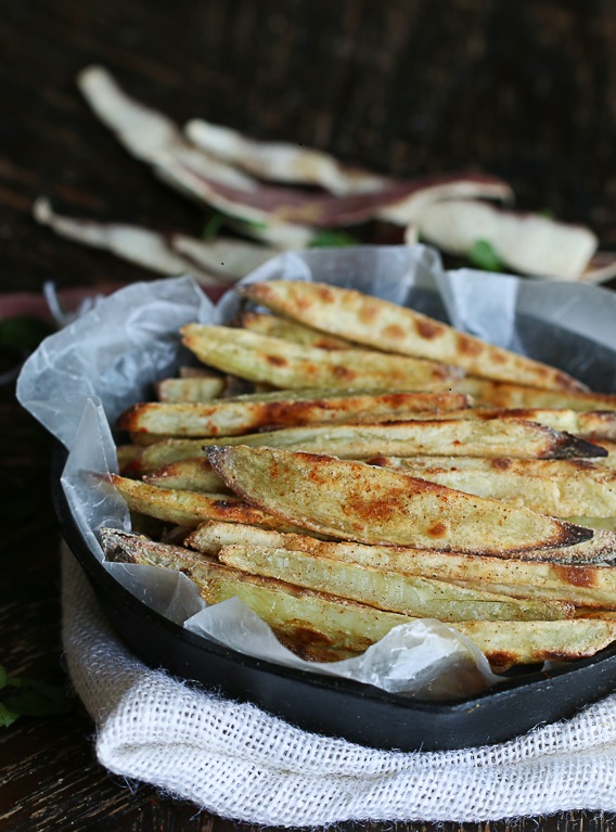 Japanese Baked Sweet Potato Fries